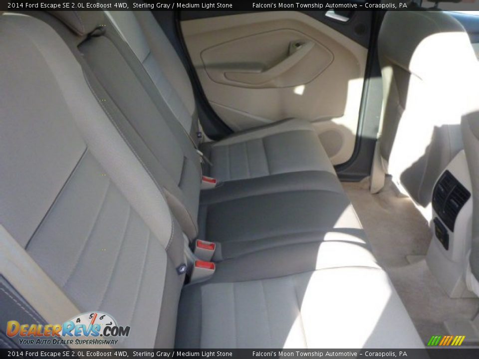 2014 Ford Escape SE 2.0L EcoBoost 4WD Sterling Gray / Medium Light Stone Photo #5
