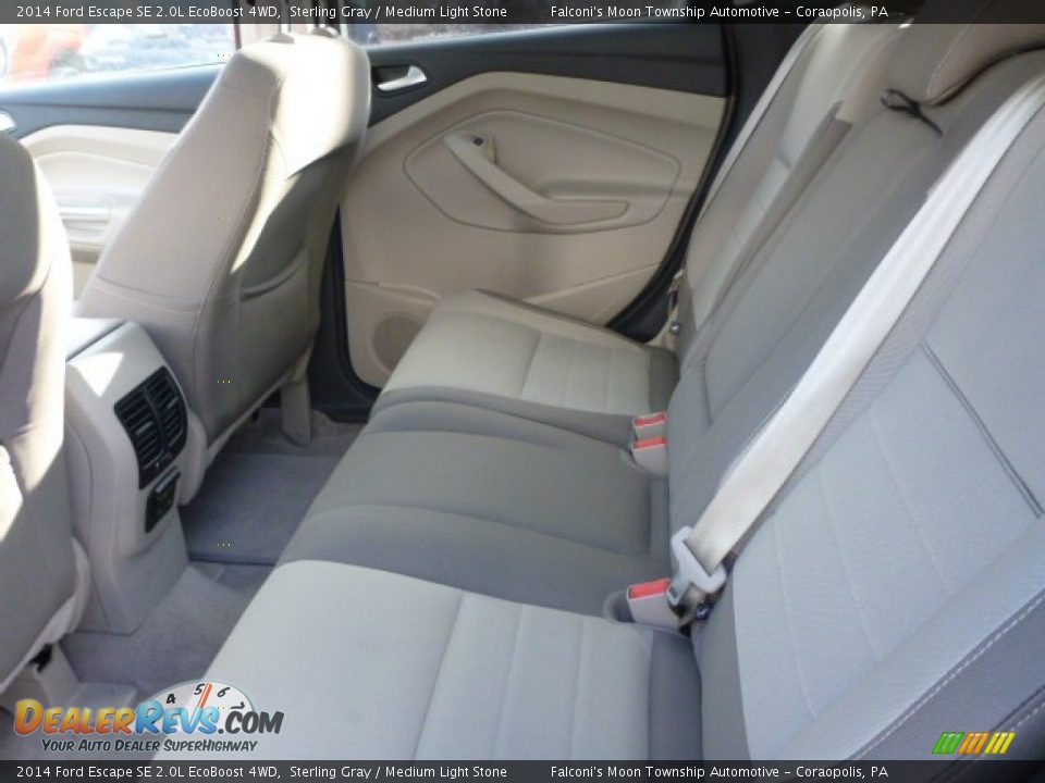 2014 Ford Escape SE 2.0L EcoBoost 4WD Sterling Gray / Medium Light Stone Photo #15