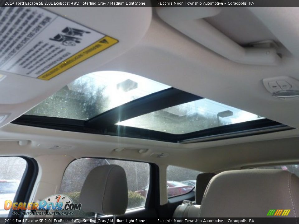 2014 Ford Escape SE 2.0L EcoBoost 4WD Sterling Gray / Medium Light Stone Photo #19
