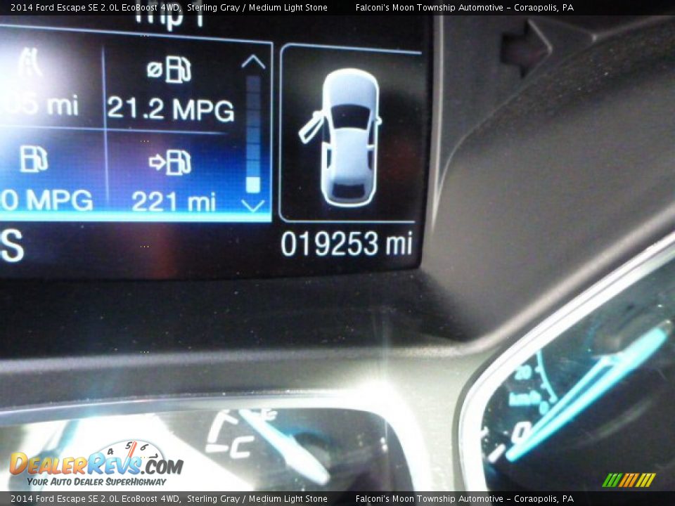 2014 Ford Escape SE 2.0L EcoBoost 4WD Sterling Gray / Medium Light Stone Photo #24