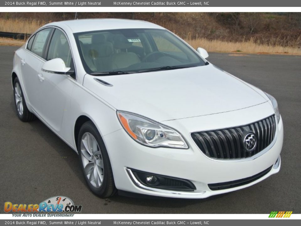 2014 Buick Regal FWD Summit White / Light Neutral Photo #1