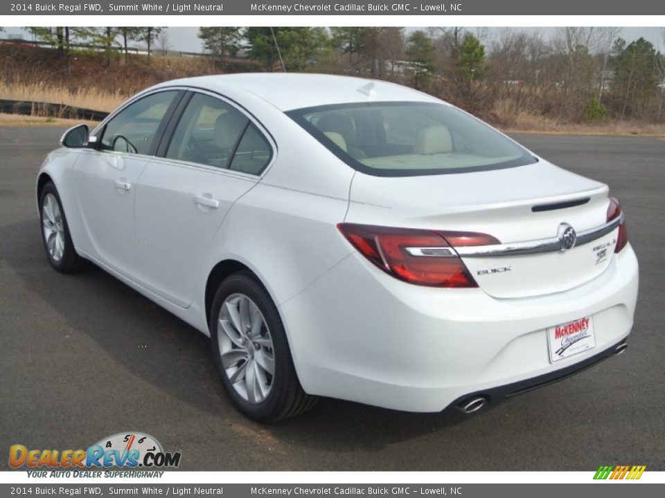 2014 Buick Regal FWD Summit White / Light Neutral Photo #4