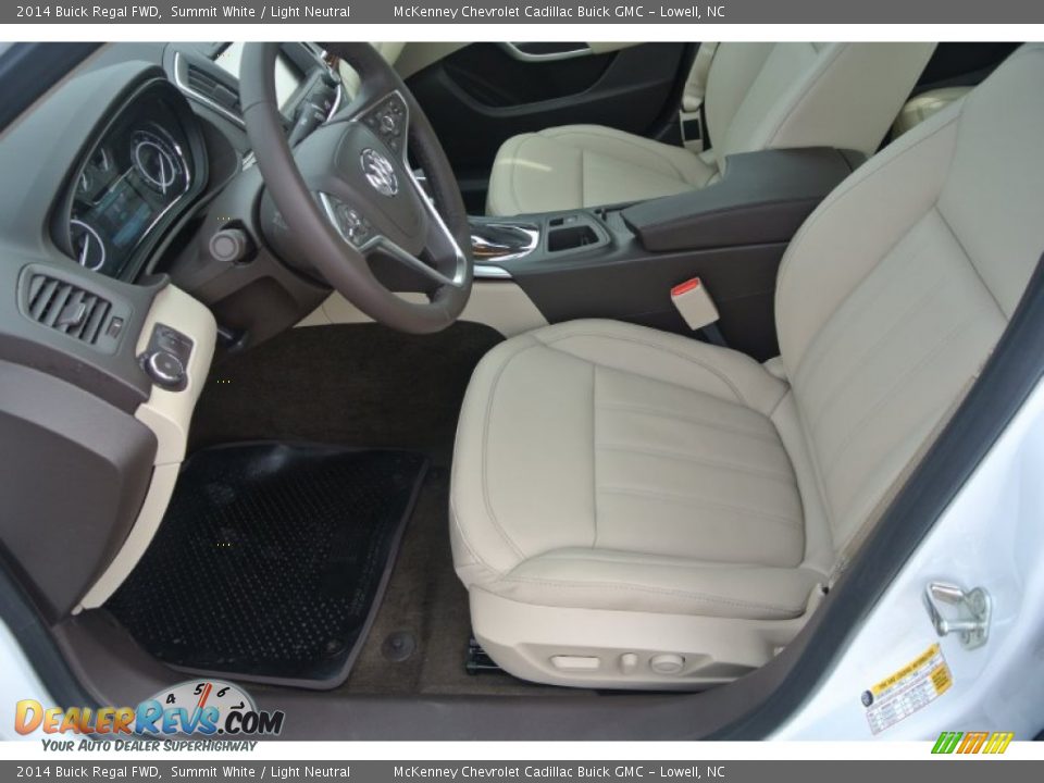 2014 Buick Regal FWD Summit White / Light Neutral Photo #8