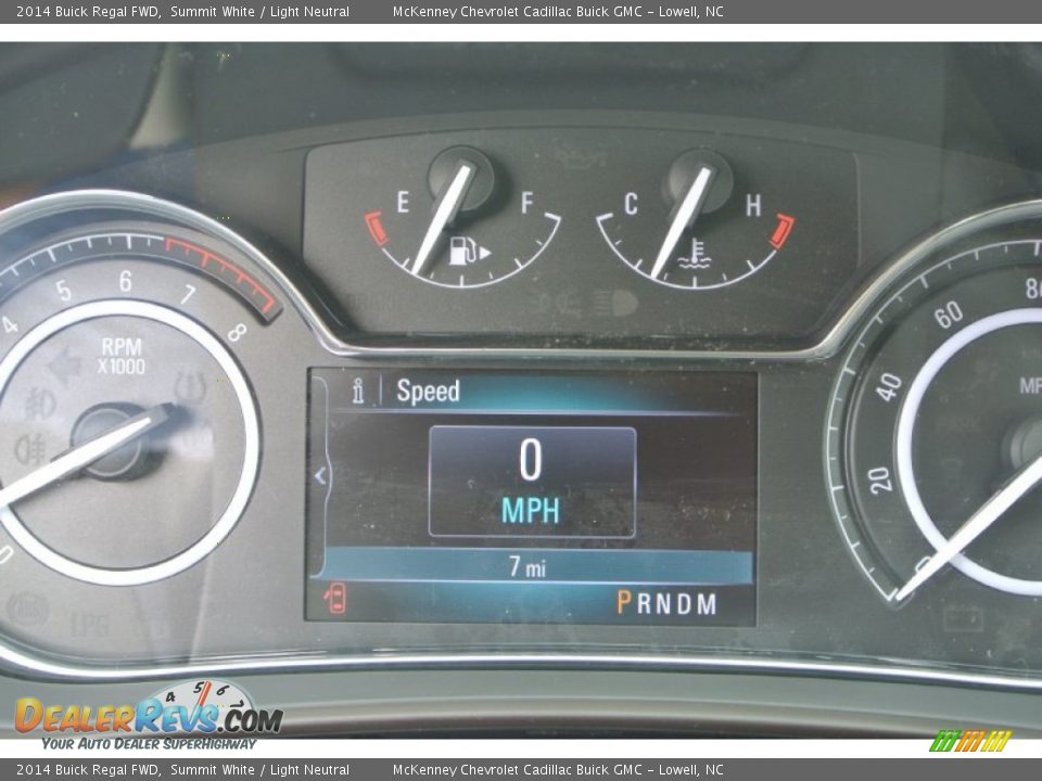 2014 Buick Regal FWD Summit White / Light Neutral Photo #15