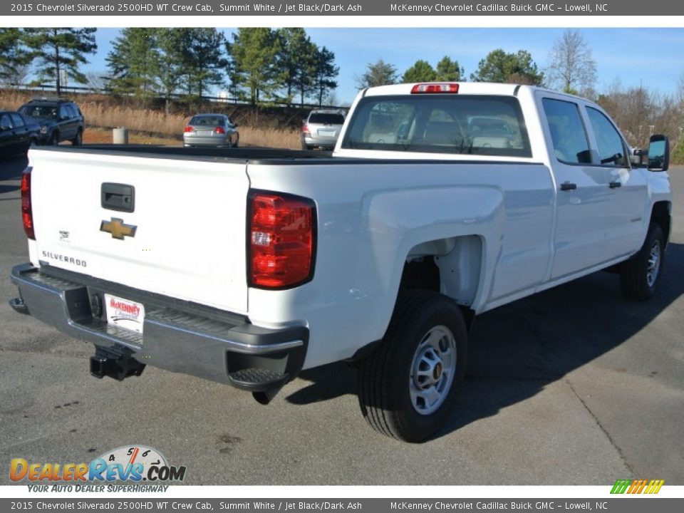 2015 Chevrolet Silverado 2500HD WT Crew Cab Summit White / Jet Black/Dark Ash Photo #5