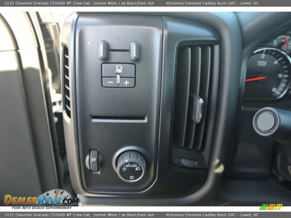 2015 Chevrolet Silverado 2500HD WT Crew Cab Summit White / Jet Black/Dark Ash Photo #10