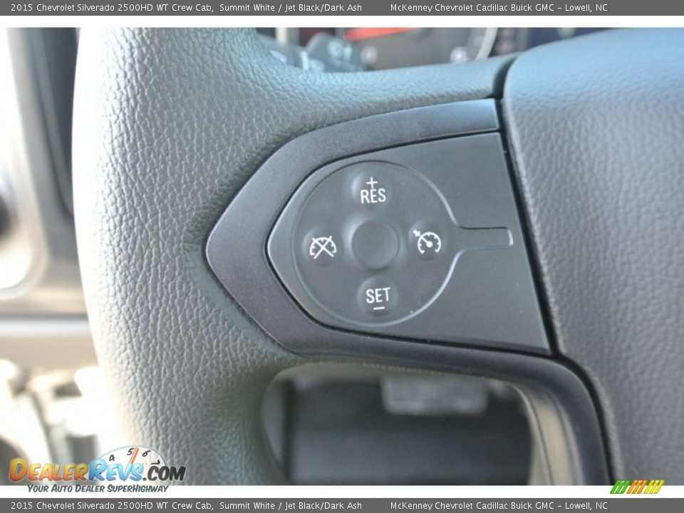2015 Chevrolet Silverado 2500HD WT Crew Cab Summit White / Jet Black/Dark Ash Photo #13