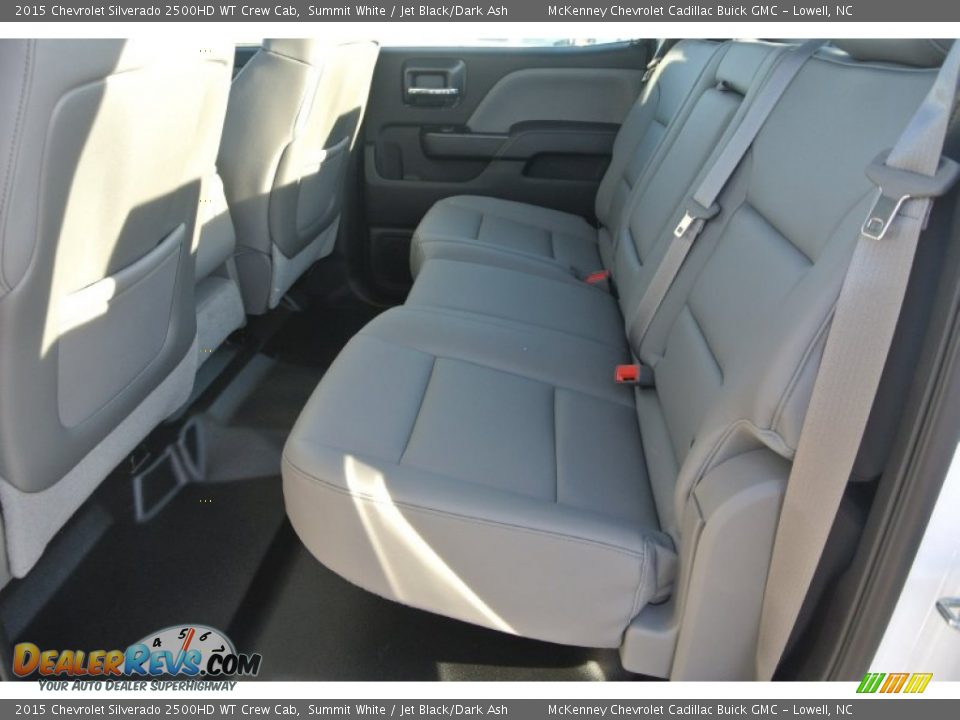 2015 Chevrolet Silverado 2500HD WT Crew Cab Summit White / Jet Black/Dark Ash Photo #14