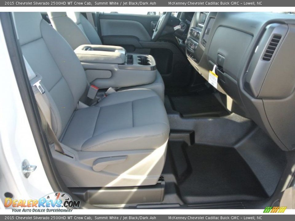 2015 Chevrolet Silverado 2500HD WT Crew Cab Summit White / Jet Black/Dark Ash Photo #16