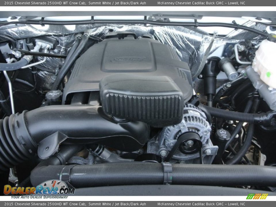 2015 Chevrolet Silverado 2500HD WT Crew Cab Summit White / Jet Black/Dark Ash Photo #19