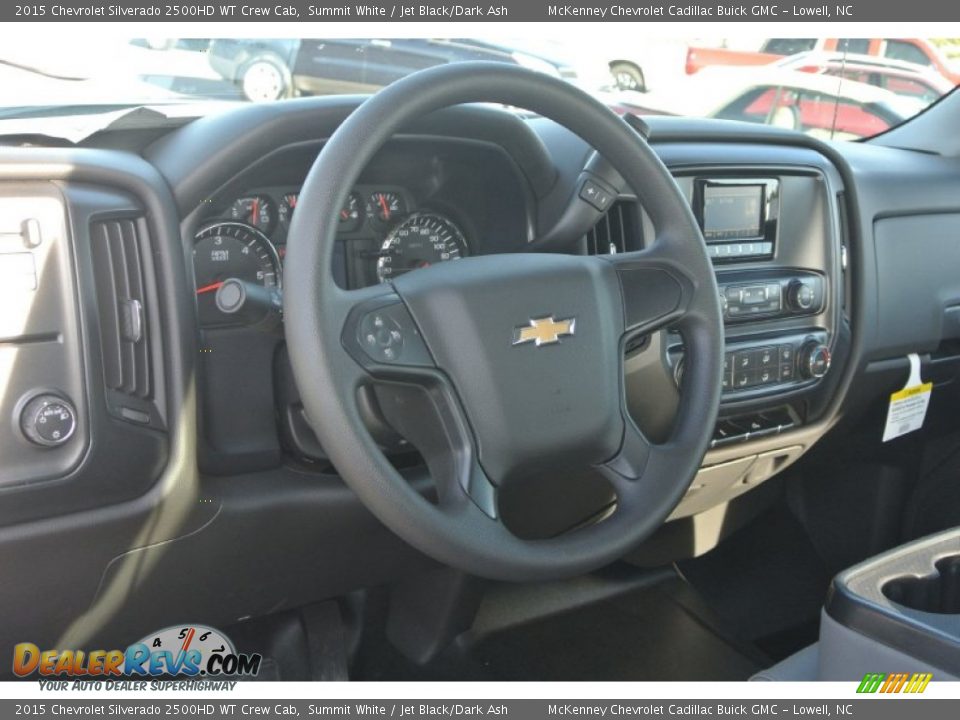 2015 Chevrolet Silverado 2500HD WT Crew Cab Summit White / Jet Black/Dark Ash Photo #20