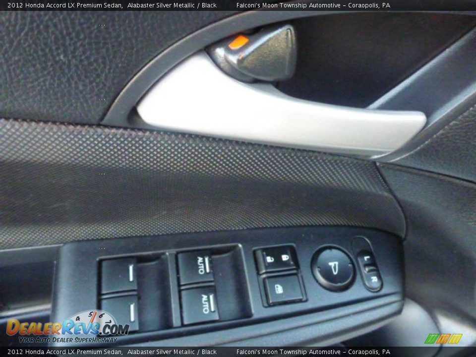 2012 Honda Accord LX Premium Sedan Alabaster Silver Metallic / Black Photo #17