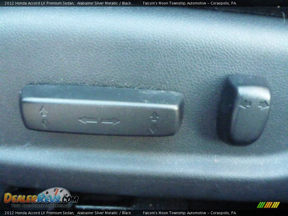 2012 Honda Accord LX Premium Sedan Alabaster Silver Metallic / Black Photo #18