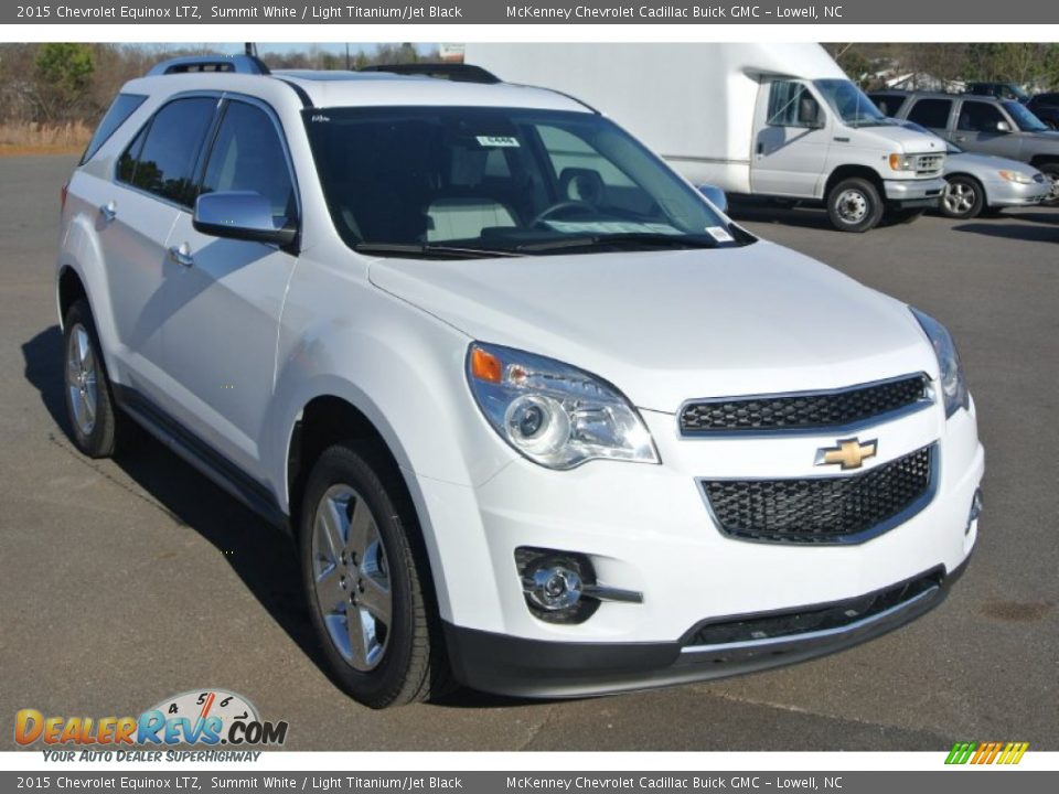 2015 Chevrolet Equinox LTZ Summit White / Light Titanium/Jet Black Photo #1