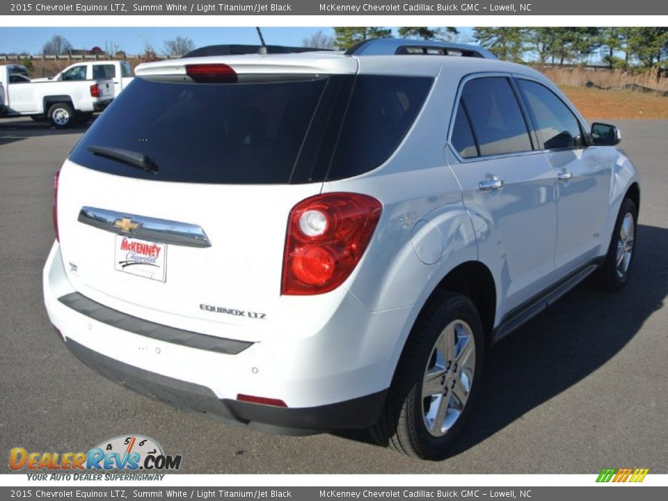 2015 Chevrolet Equinox LTZ Summit White / Light Titanium/Jet Black Photo #5