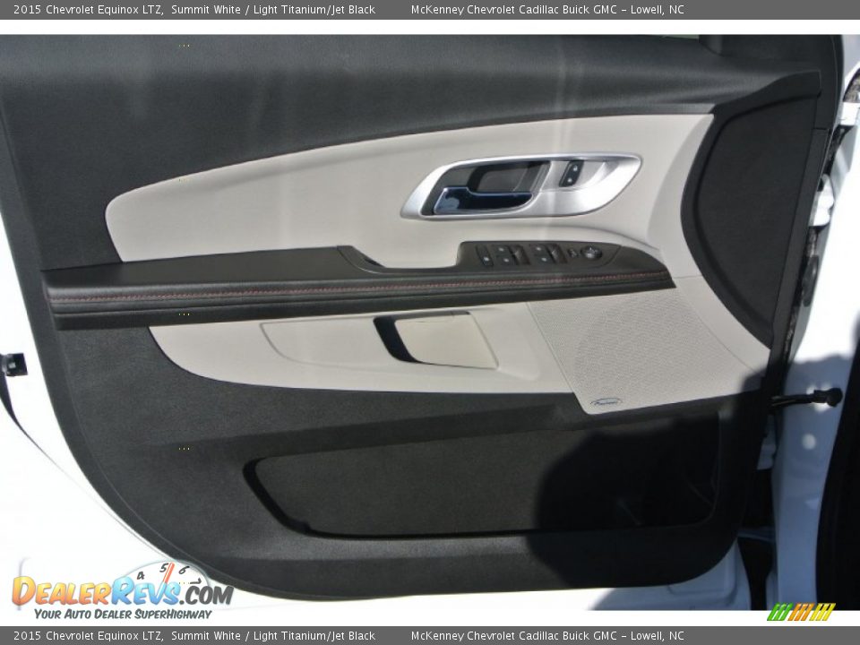 2015 Chevrolet Equinox LTZ Summit White / Light Titanium/Jet Black Photo #9