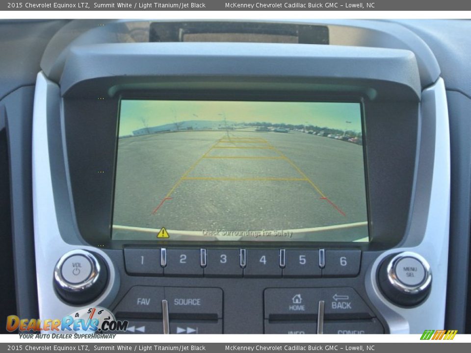 2015 Chevrolet Equinox LTZ Summit White / Light Titanium/Jet Black Photo #12