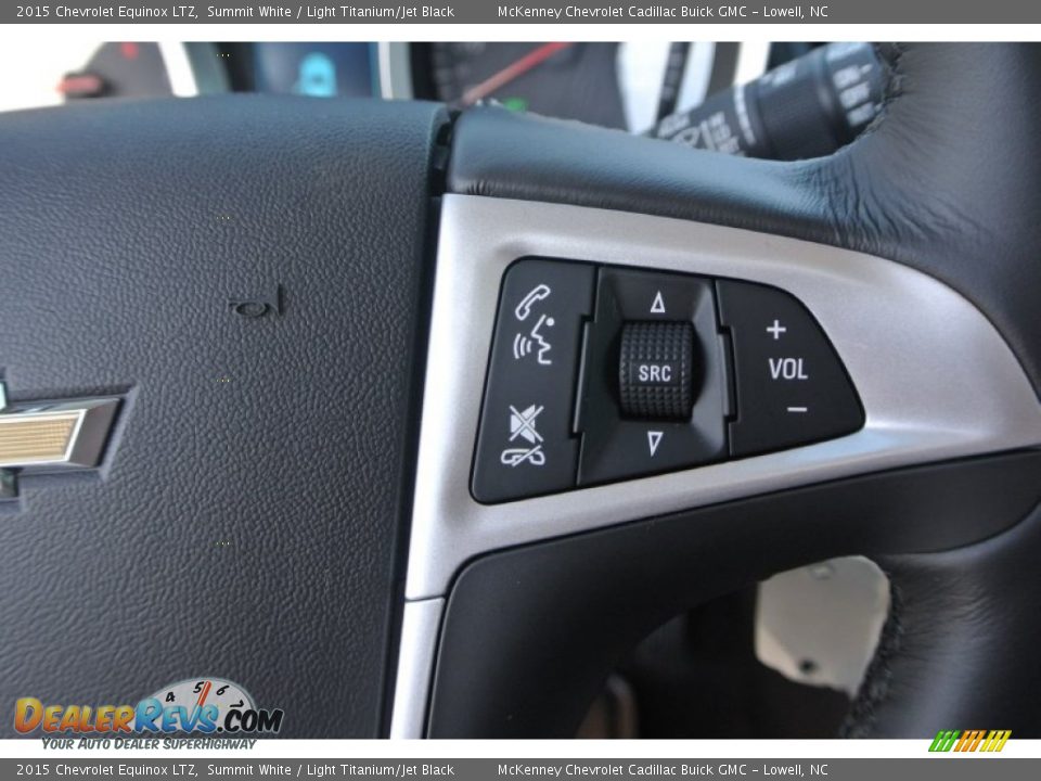 2015 Chevrolet Equinox LTZ Summit White / Light Titanium/Jet Black Photo #14
