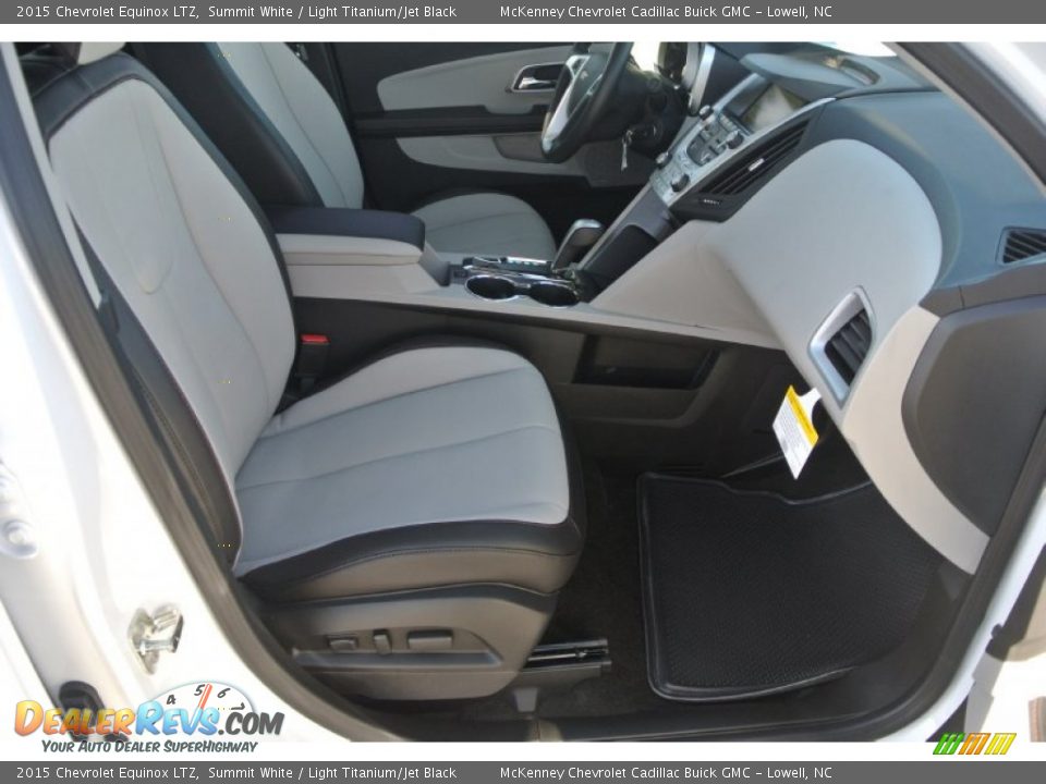 2015 Chevrolet Equinox LTZ Summit White / Light Titanium/Jet Black Photo #19