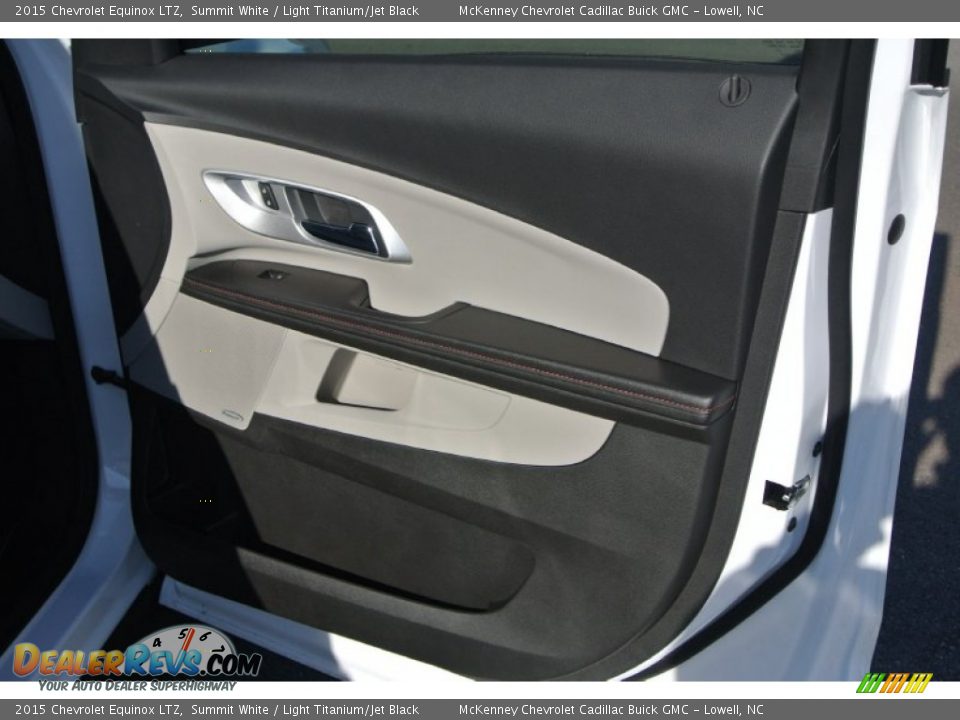 2015 Chevrolet Equinox LTZ Summit White / Light Titanium/Jet Black Photo #20
