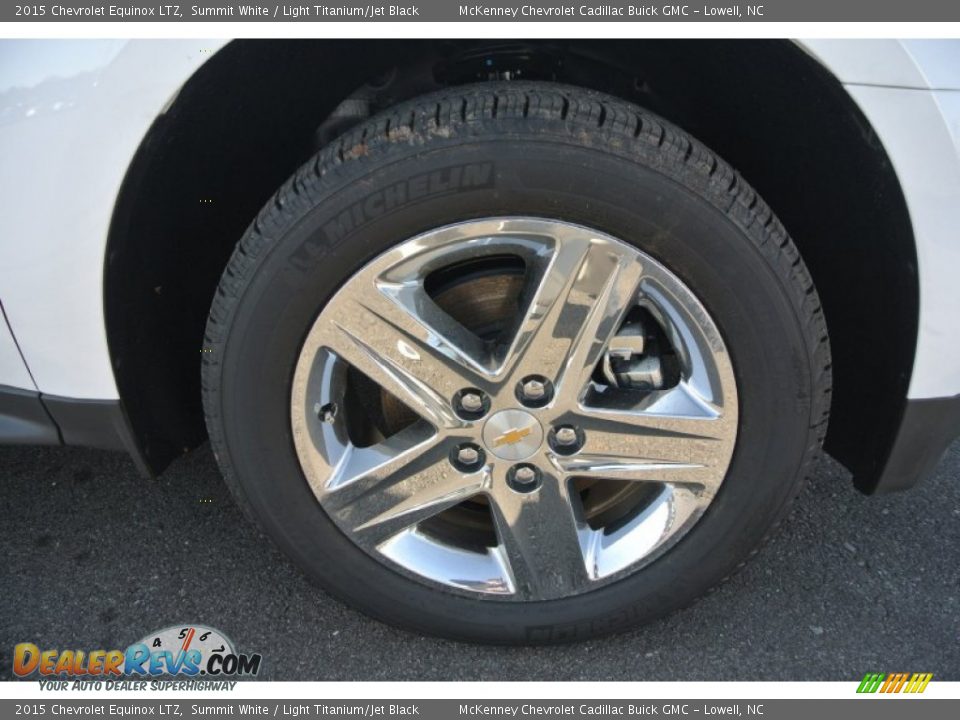 2015 Chevrolet Equinox LTZ Summit White / Light Titanium/Jet Black Photo #21