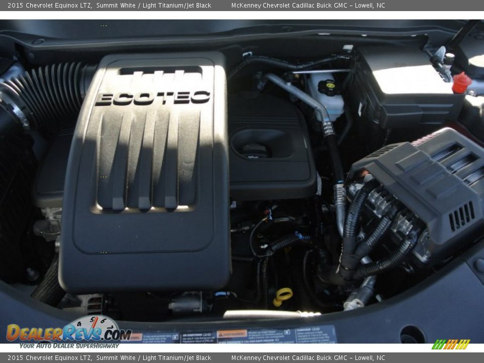 2015 Chevrolet Equinox LTZ Summit White / Light Titanium/Jet Black Photo #22