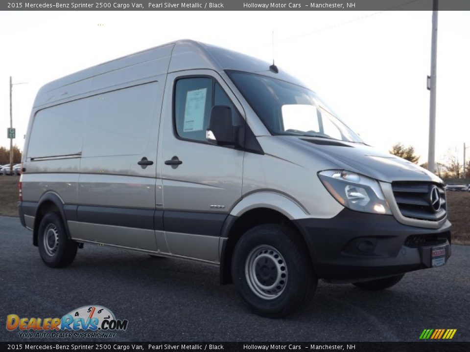 Front 3/4 View of 2015 Mercedes-Benz Sprinter 2500 Cargo Van Photo #2