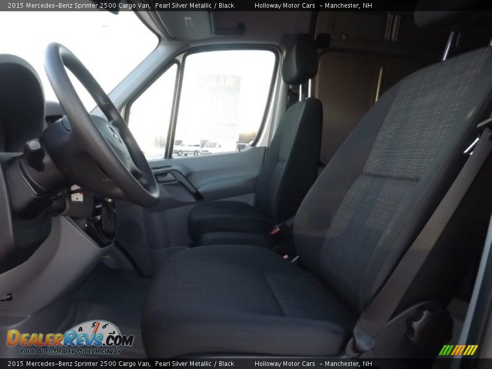 2015 Mercedes-Benz Sprinter 2500 Cargo Van Pearl Silver Metallic / Black Photo #5