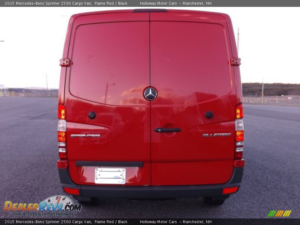 Flame Red 2015 Mercedes-Benz Sprinter 2500 Cargo Van Photo #3