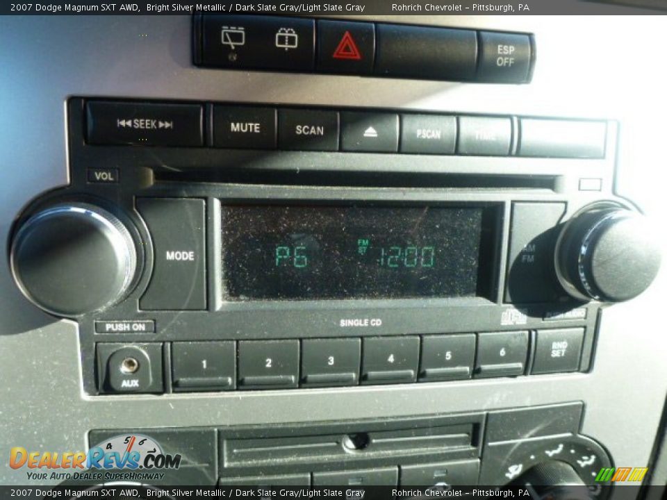 Audio System of 2007 Dodge Magnum SXT AWD Photo #4