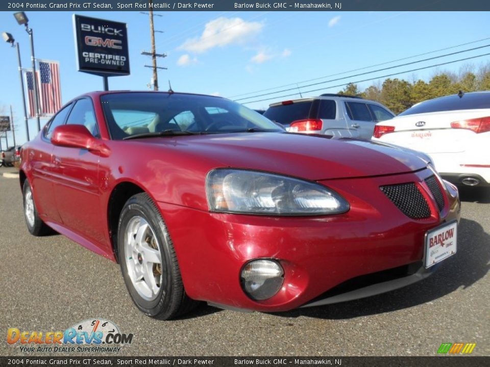 2004 Pontiac Grand Prix GT Sedan Sport Red Metallic / Dark Pewter Photo #1