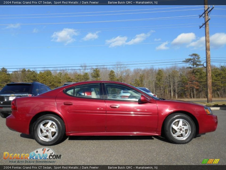Sport Red Metallic 2004 Pontiac Grand Prix GT Sedan Photo #2