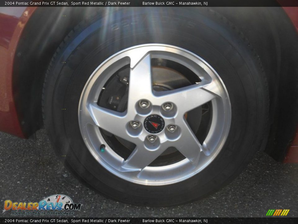 2004 Pontiac Grand Prix GT Sedan Sport Red Metallic / Dark Pewter Photo #5