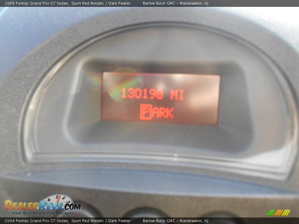 2004 Pontiac Grand Prix GT Sedan Sport Red Metallic / Dark Pewter Photo #17