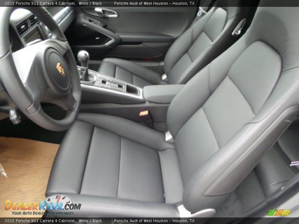 Front Seat of 2015 Porsche 911 Carrera 4 Cabriolet Photo #12