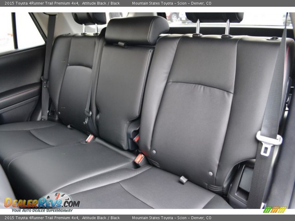 2015 Toyota 4Runner Trail Premium 4x4 Attitude Black / Black Photo #7