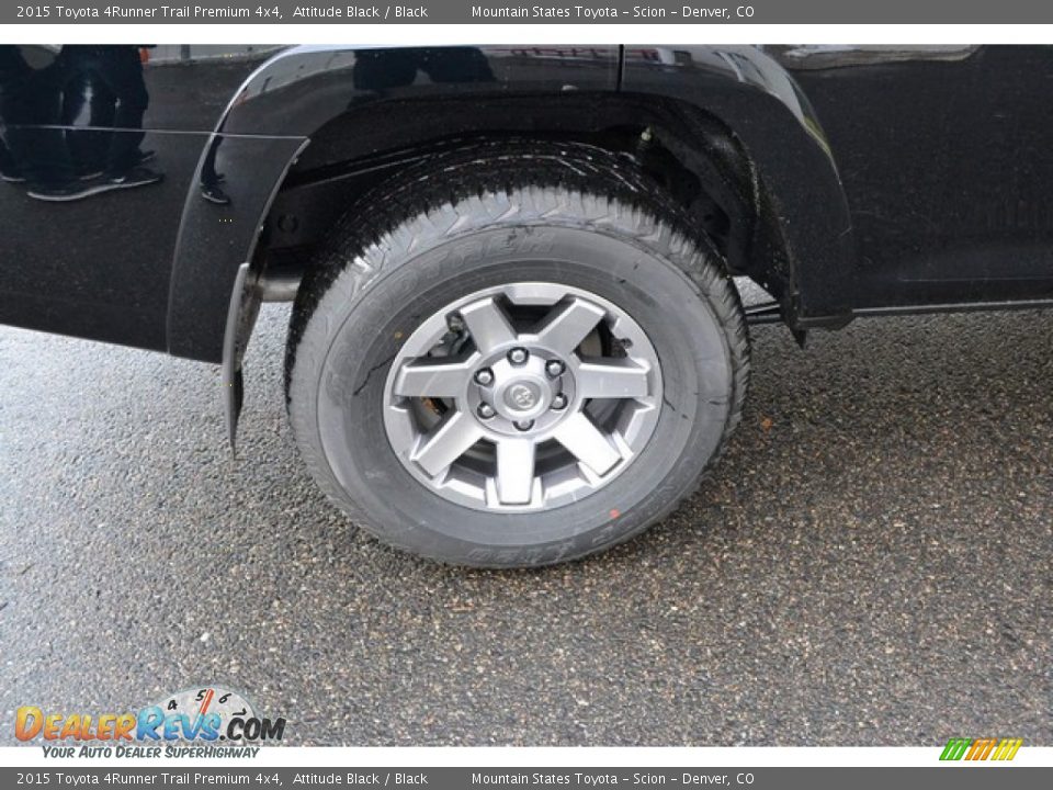 2015 Toyota 4Runner Trail Premium 4x4 Attitude Black / Black Photo #9