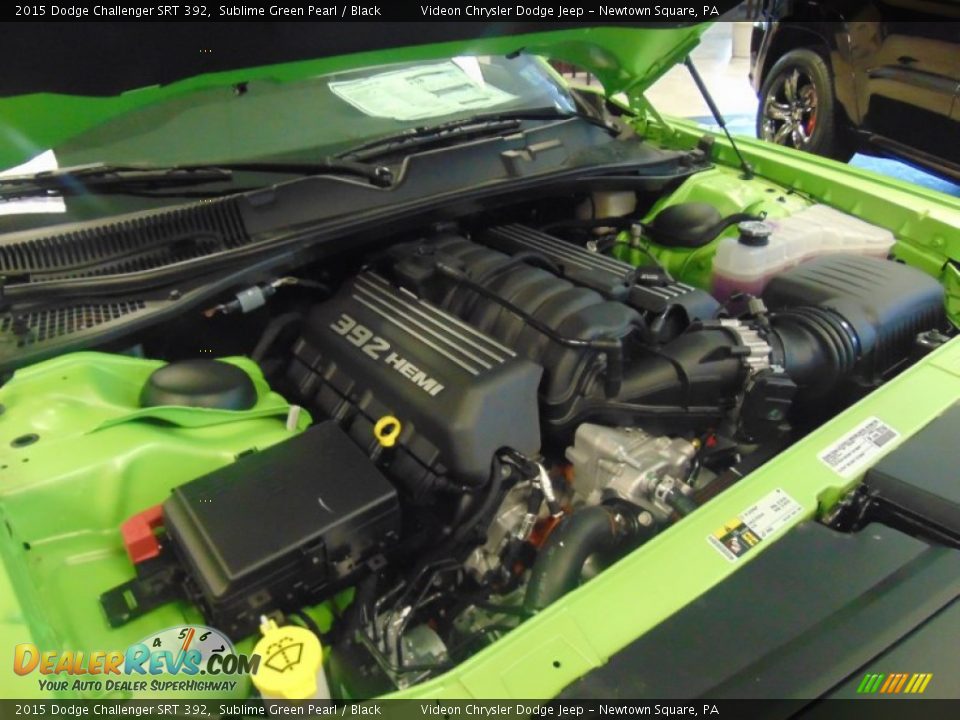 2015 Dodge Challenger SRT 392 6.4 Liter SRT HEMI OHV 16-Valve VVT V8 Engine Photo #12