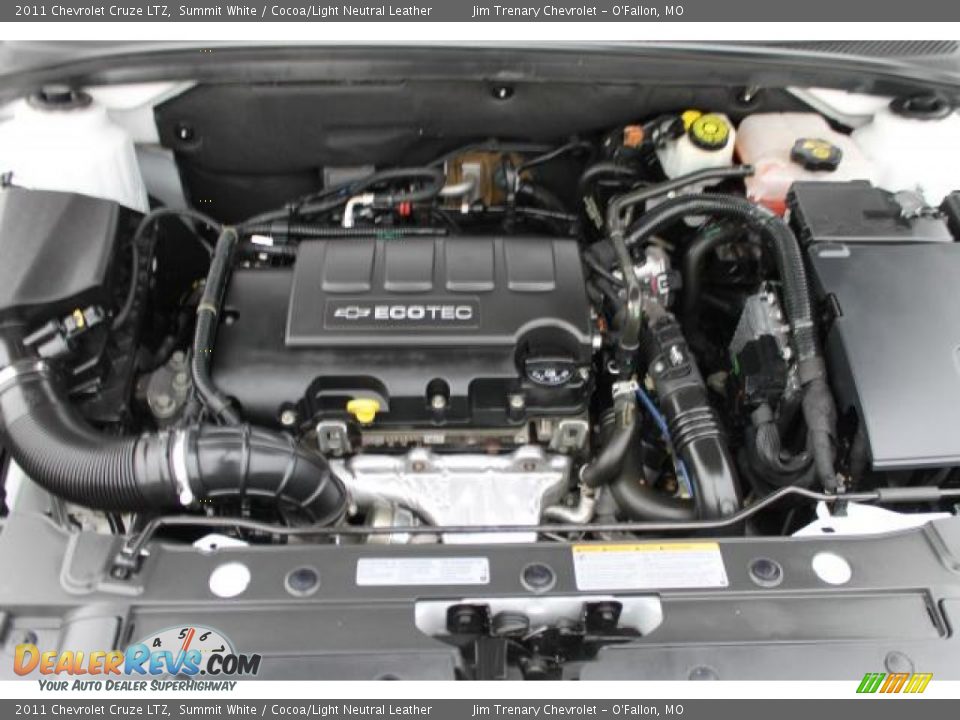 2011 Chevrolet Cruze LTZ Summit White / Cocoa/Light Neutral Leather Photo #7