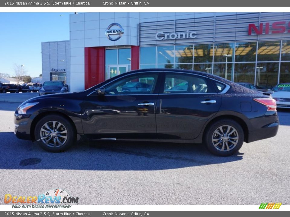 2015 Nissan Altima 2.5 S Storm Blue / Charcoal Photo #2