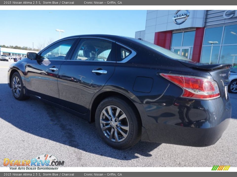 2015 Nissan Altima 2.5 S Storm Blue / Charcoal Photo #3