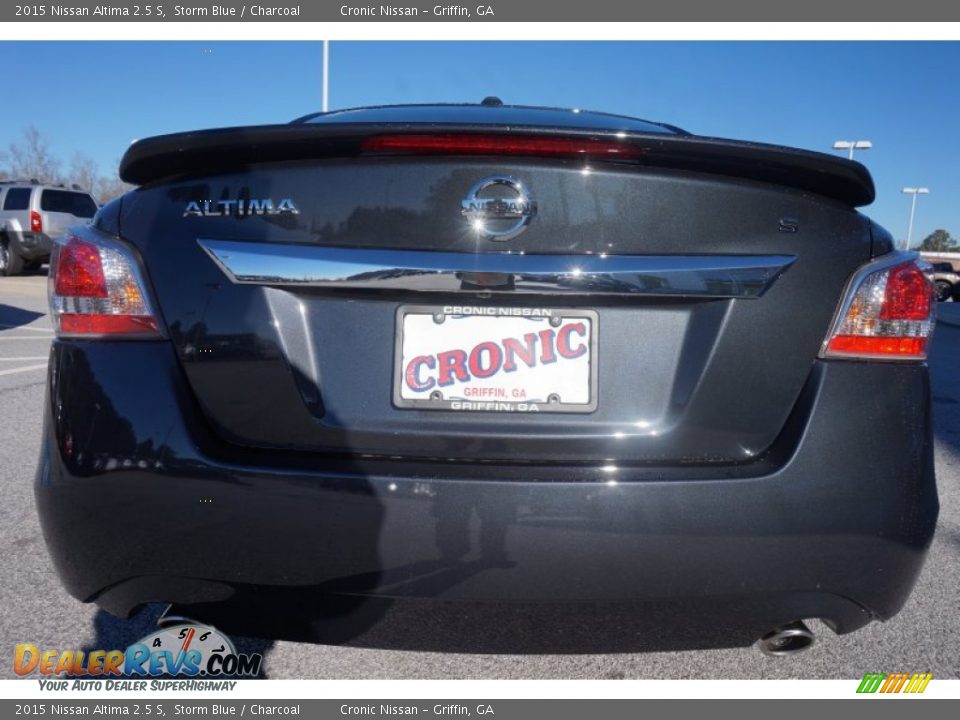 2015 Nissan Altima 2.5 S Storm Blue / Charcoal Photo #4