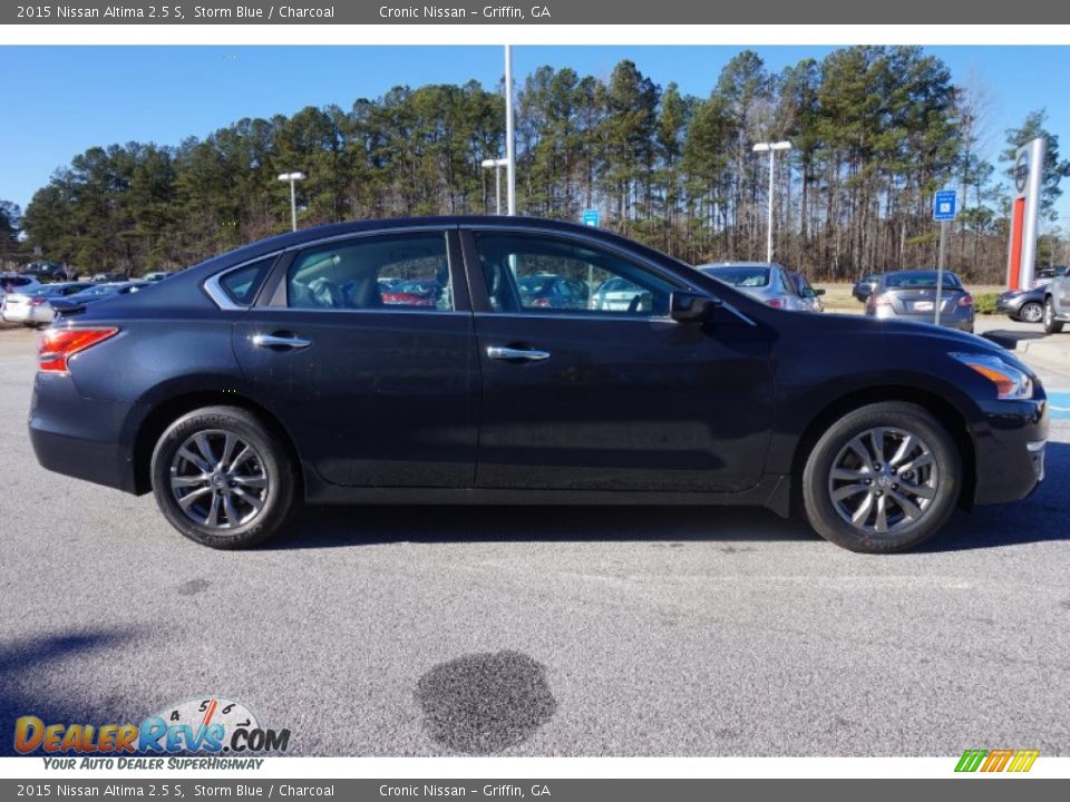 2015 Nissan Altima 2.5 S Storm Blue / Charcoal Photo #6