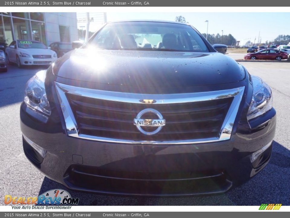 2015 Nissan Altima 2.5 S Storm Blue / Charcoal Photo #8