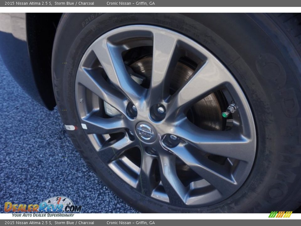 2015 Nissan Altima 2.5 S Storm Blue / Charcoal Photo #11