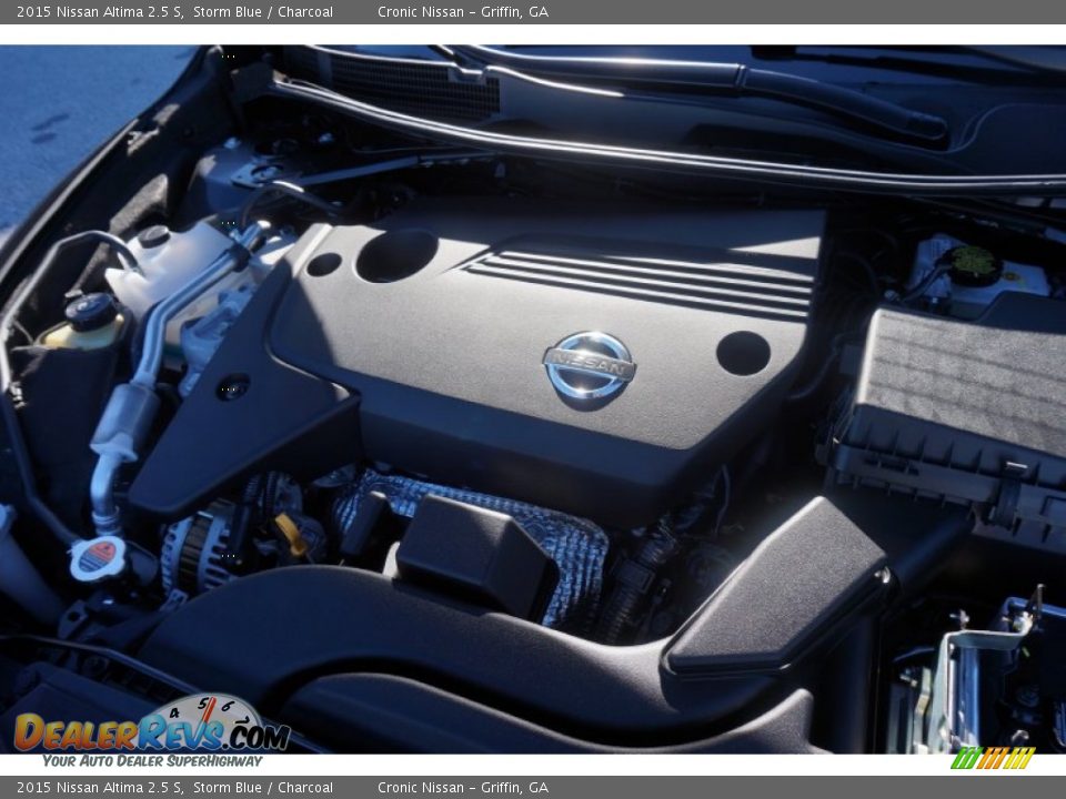 2015 Nissan Altima 2.5 S Storm Blue / Charcoal Photo #12