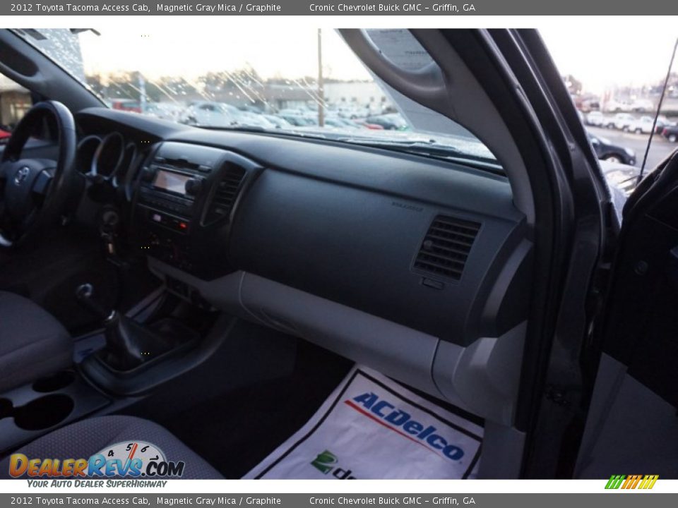 2012 Toyota Tacoma Access Cab Magnetic Gray Mica / Graphite Photo #17