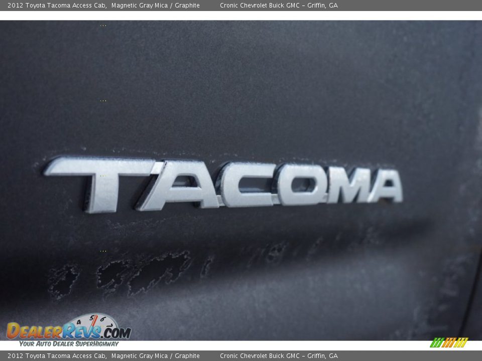 2012 Toyota Tacoma Access Cab Magnetic Gray Mica / Graphite Photo #19