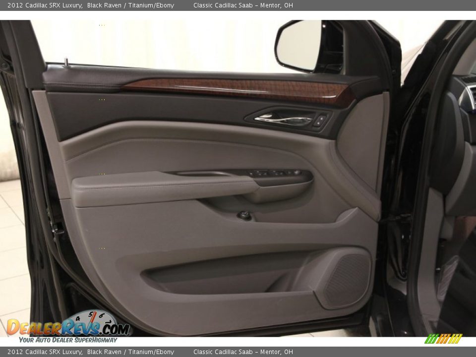 2012 Cadillac SRX Luxury Black Raven / Titanium/Ebony Photo #4