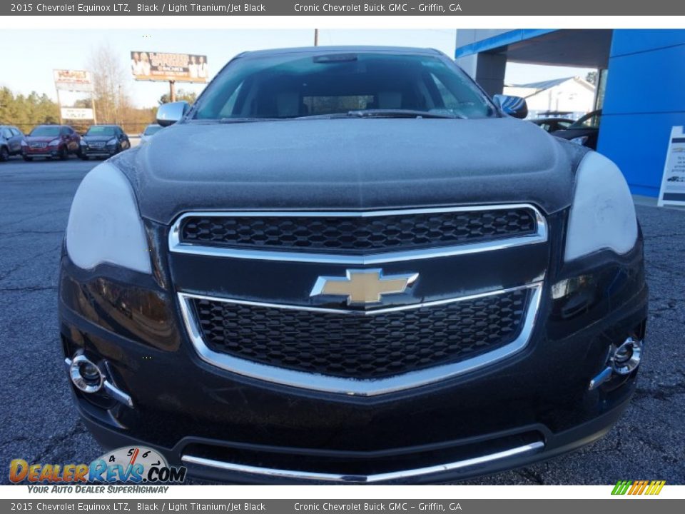 2015 Chevrolet Equinox LTZ Black / Light Titanium/Jet Black Photo #2